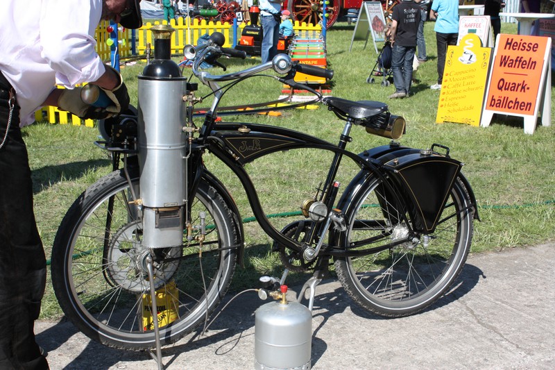 Dampffahrrad