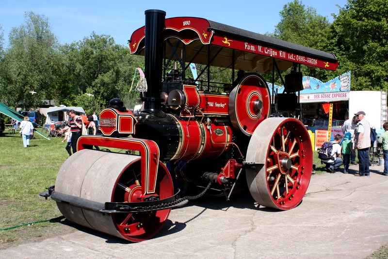 Fowler-Dampfwalze „Old Smokey“