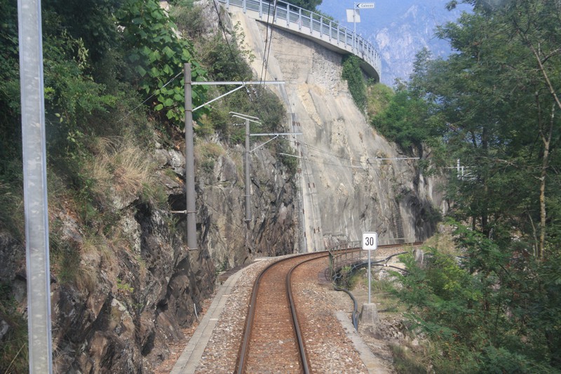 Strecke bei Calezzo