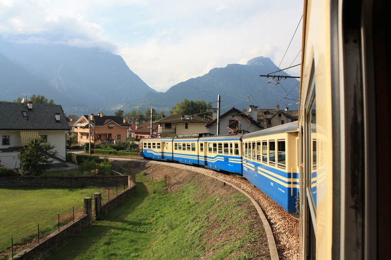 Kurz vor Ende der Talfahrt bei Domodossola