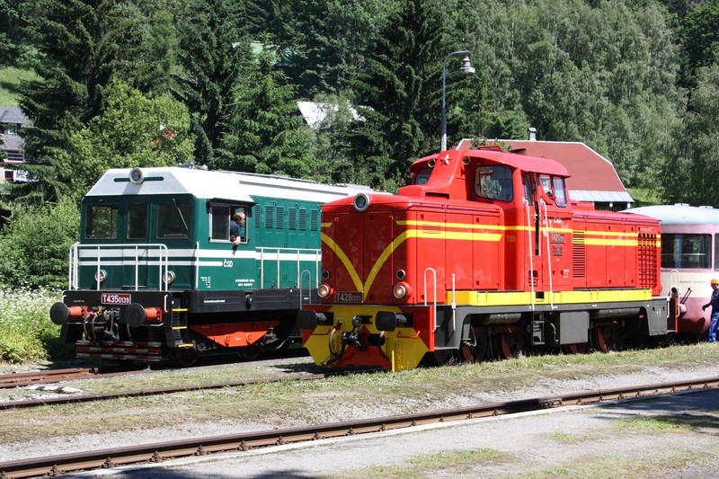 „Hektor“ und „Rakušanka“ in Kořenov