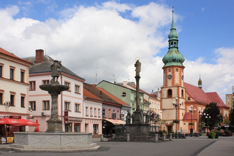 Sokolov, Staré náměstí