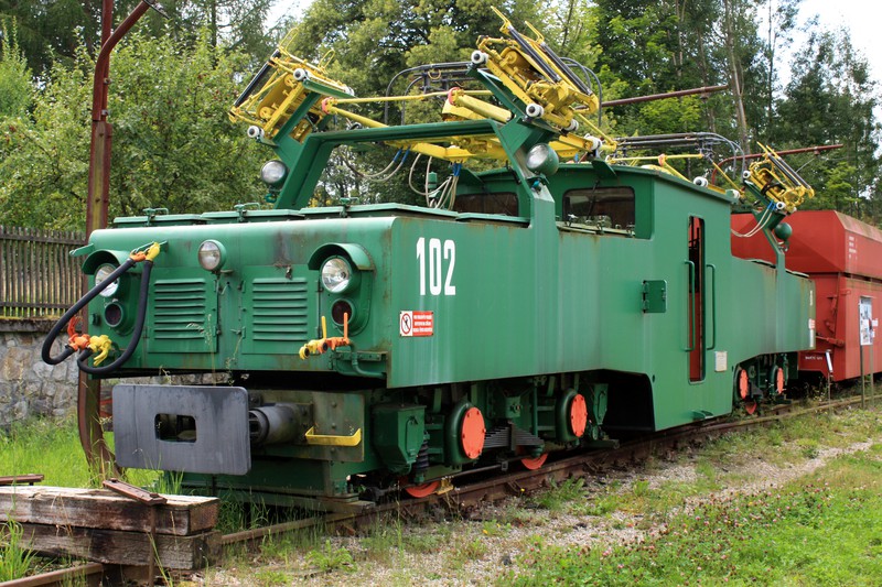 900mm-Braunkohle-Elektrolokomotive Typ 17E3, Baujahr 1959