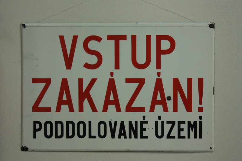 Vstup zakázán!