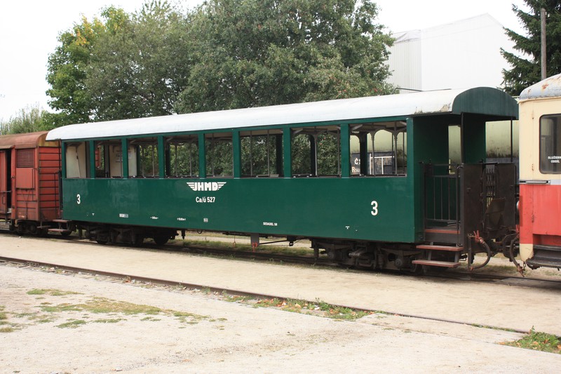 Der halboffene rumänische Sommerwagen Ca/ú 527