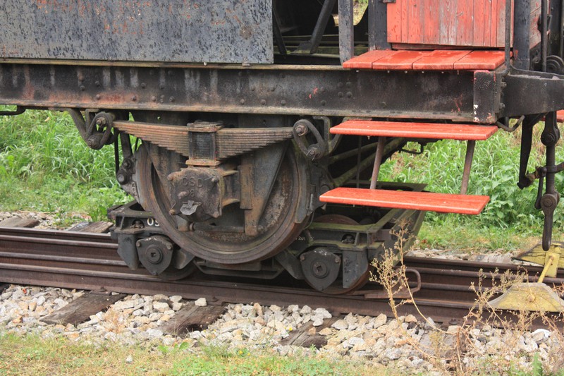 Detailansicht des Rollbocks