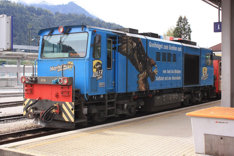 Diesellok D 16 in Jenbach