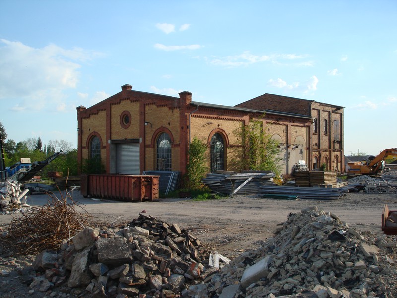 Turbinenhalle der Brikettfabrik Plessa
