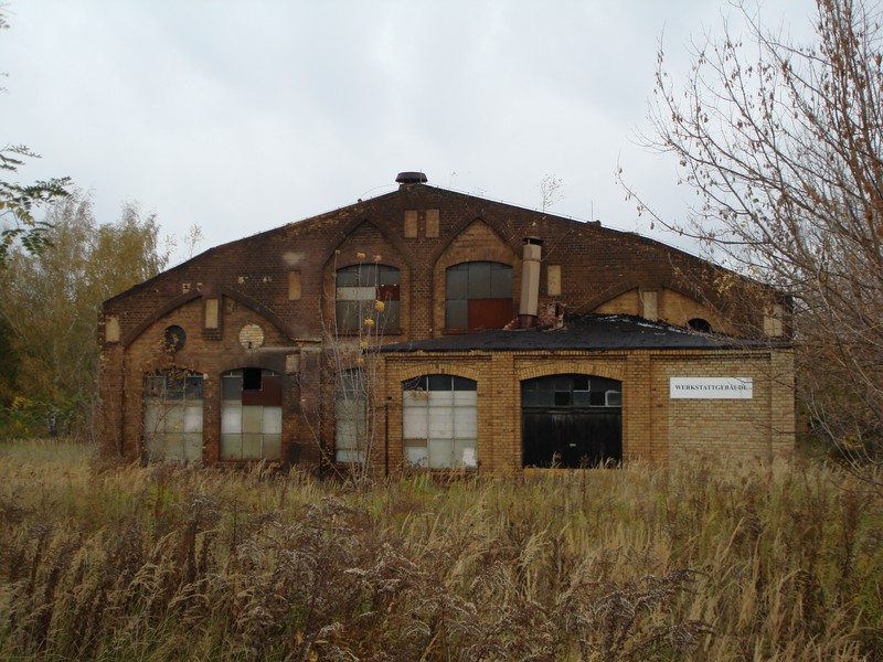Werkstatt der Brikettfabrik Witznitz