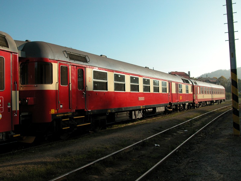 854 027 der ČD in Tanvald