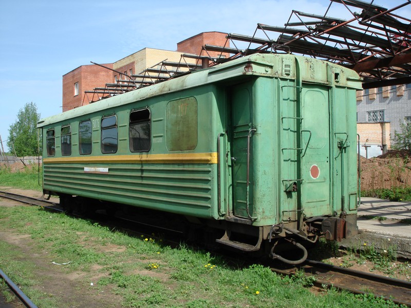 Typischer russischer Schmalspur-Personenwagen