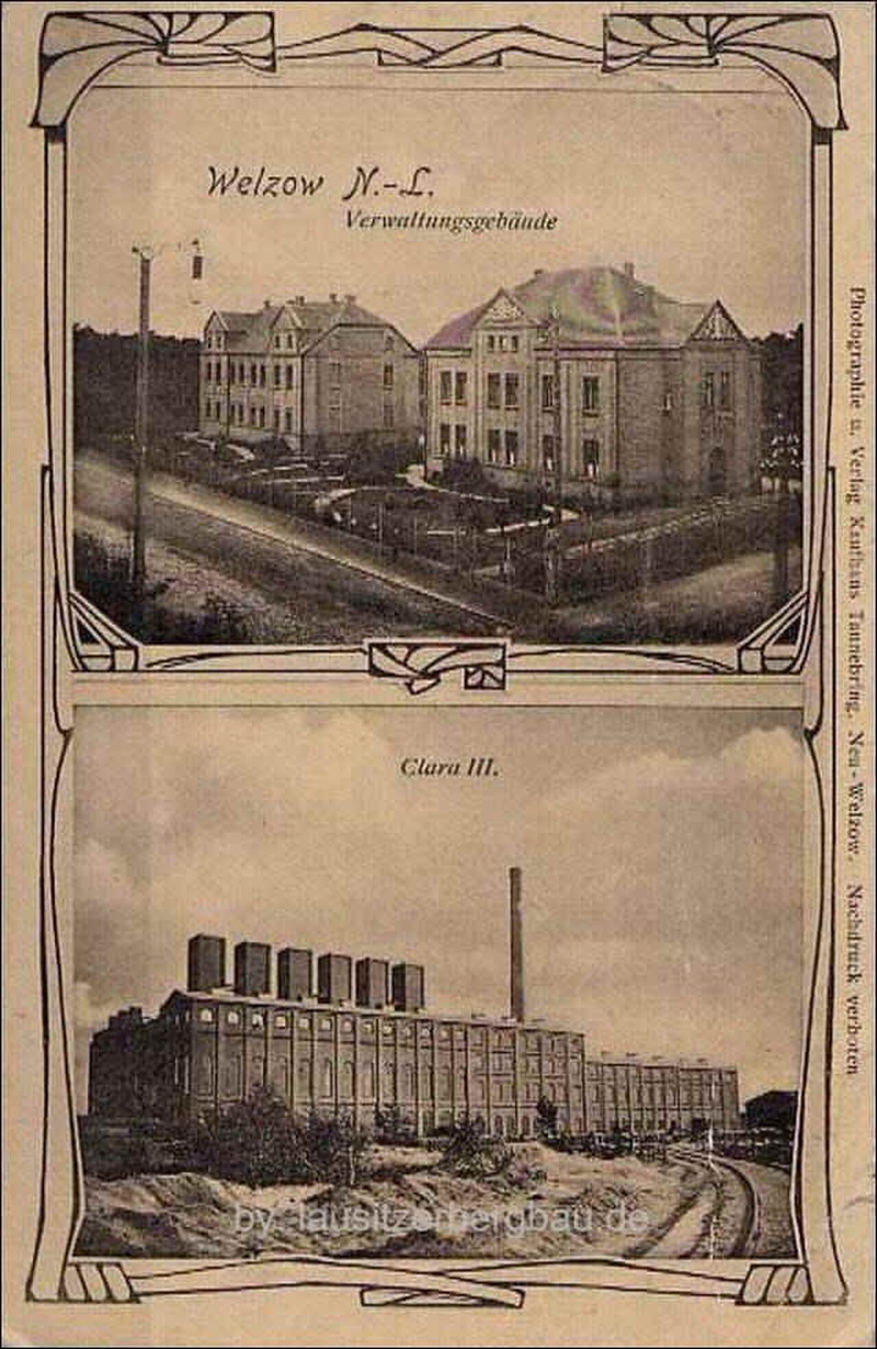 Brikettfabrik Clara I/3 in Welzow