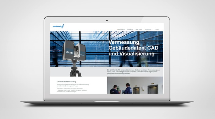 Online-Grundriss-Service der 1000hands AG