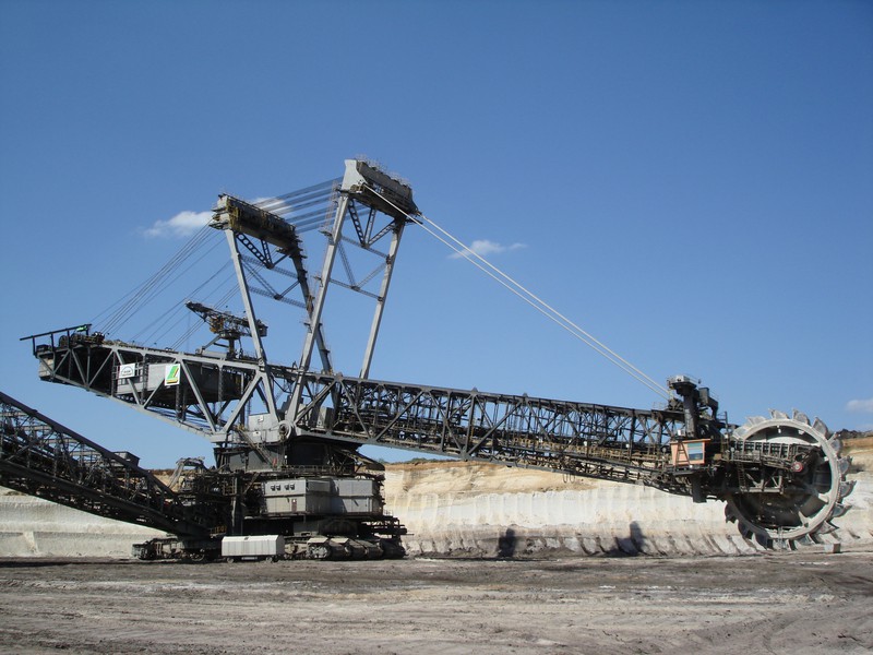 SRs 6300 Nr. 1519 im Tagebau Welzow-Süd